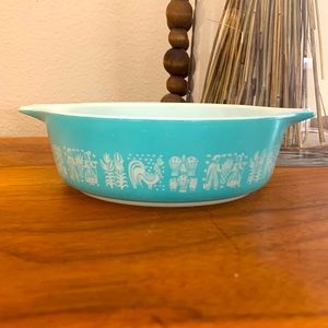 Pyrex Amish Butterprint 1pt baking dish, #471